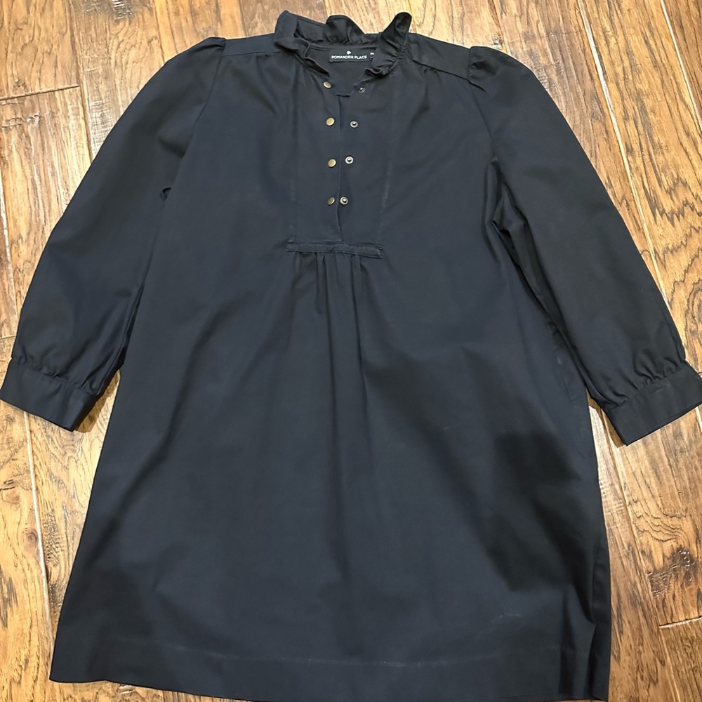 Tuckenuck, POMANDER PLACE - Black Claiborne Dress